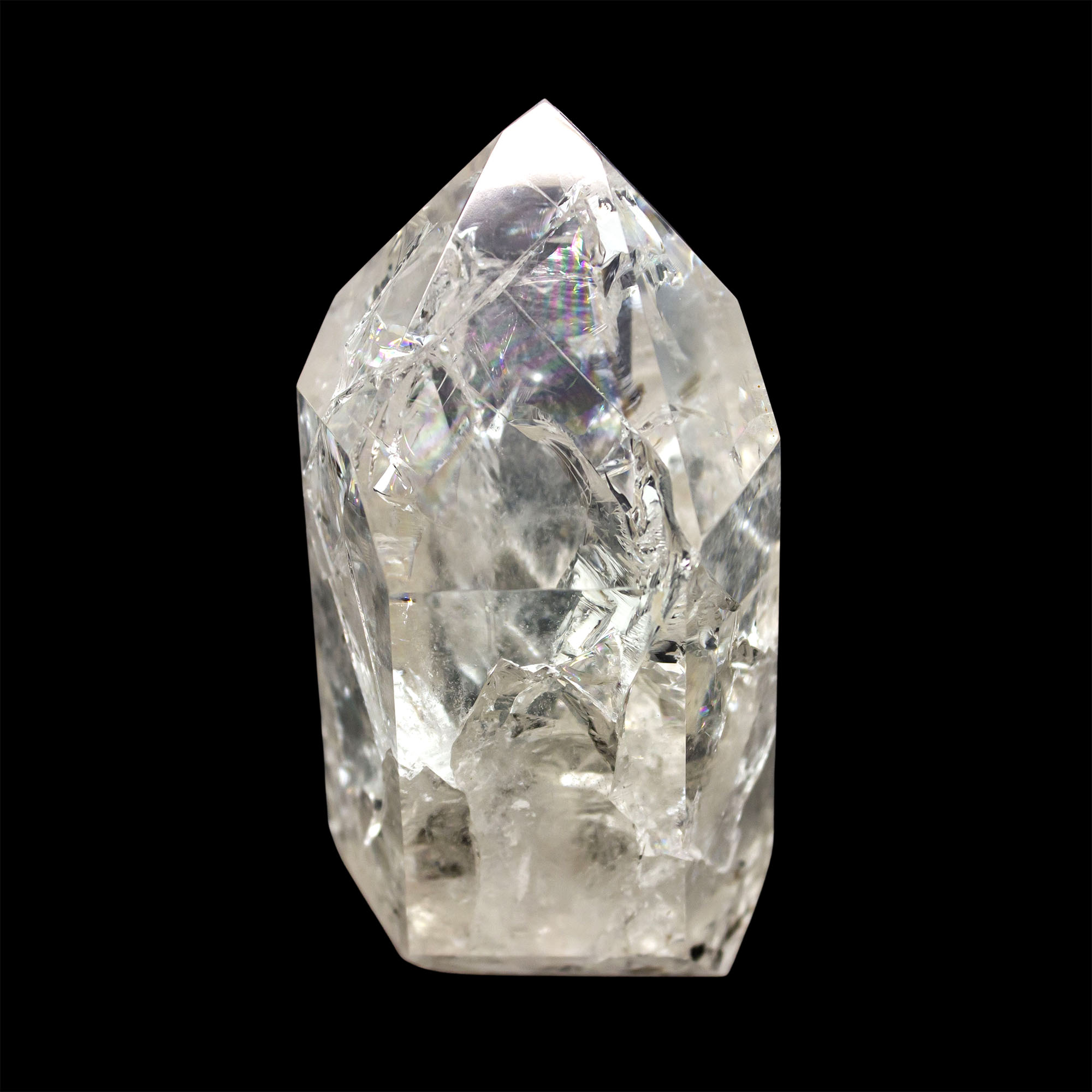Fire and Ice Quartz Point Crystal Vaults