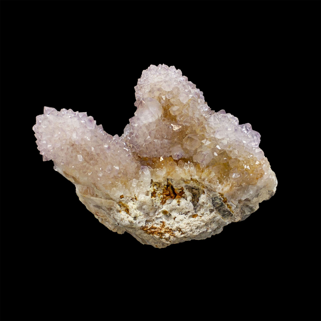 Amethyst & Citrine Spirit Quartz Cluster - Crystal Vaults