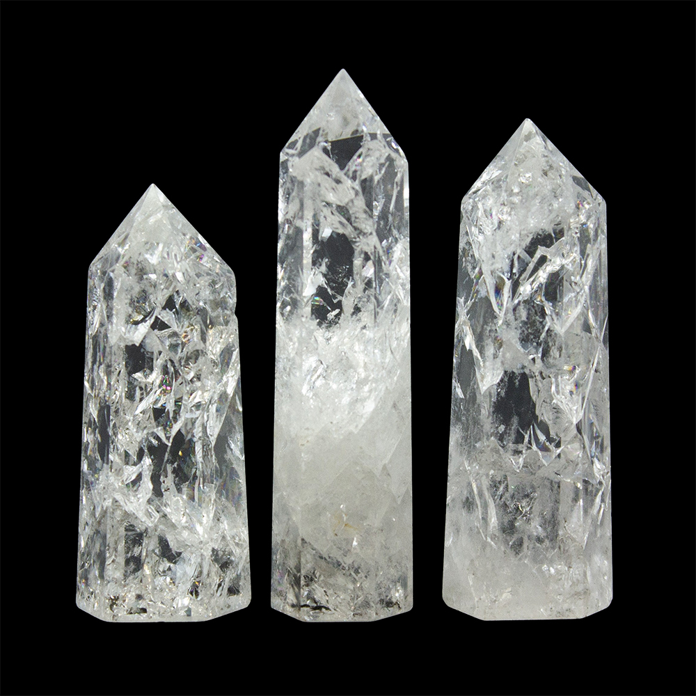 Fire and Ice Quartz Tower Medium - Image 2