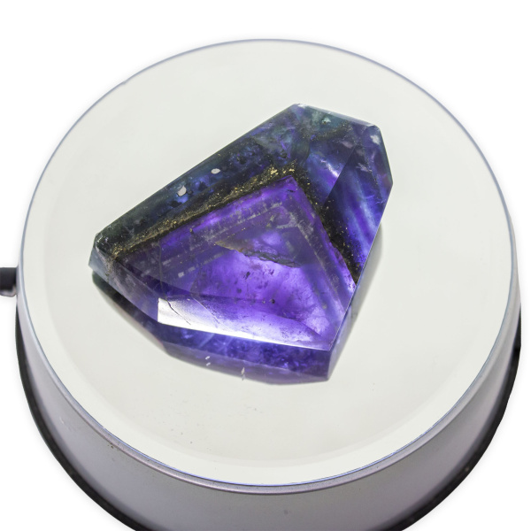 Fluorite with Pyrite Freeform - Image 4