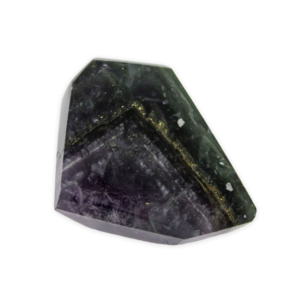 Fluorite with Pyrite Freeform