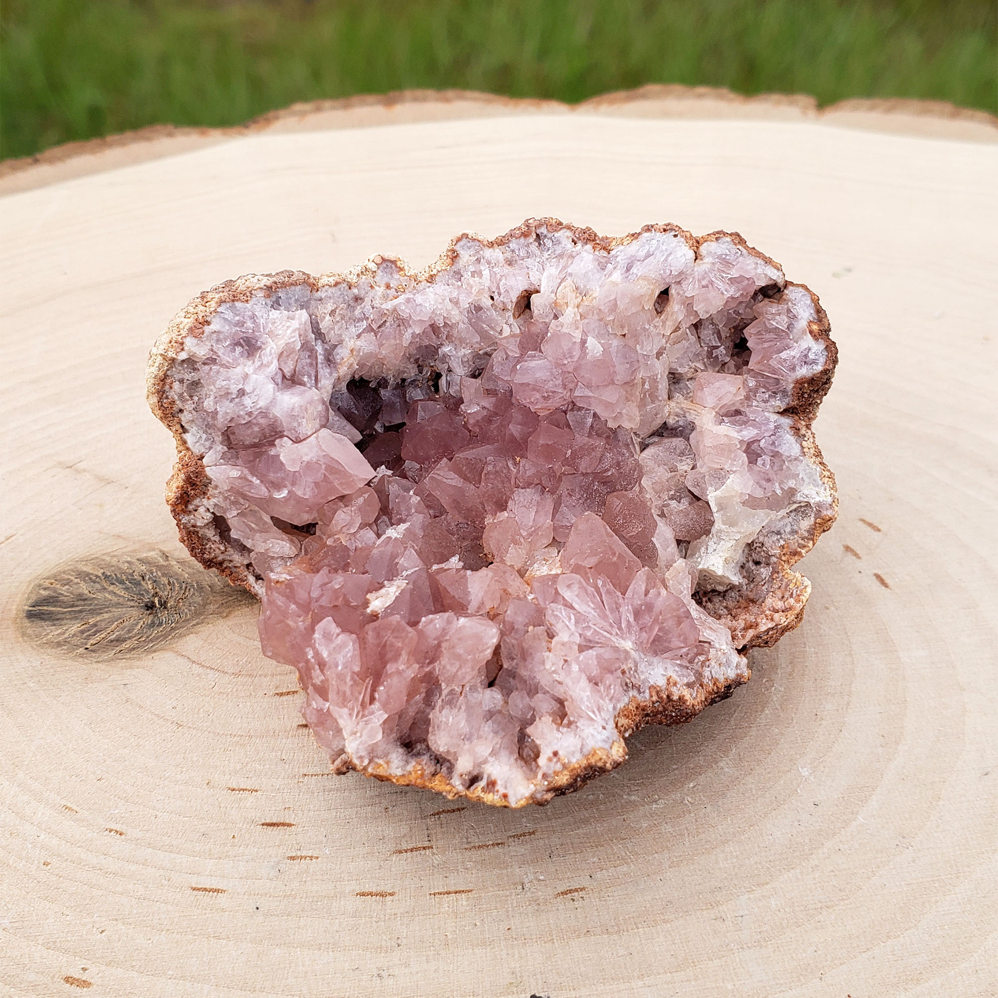 Pink Amethyst Cluster