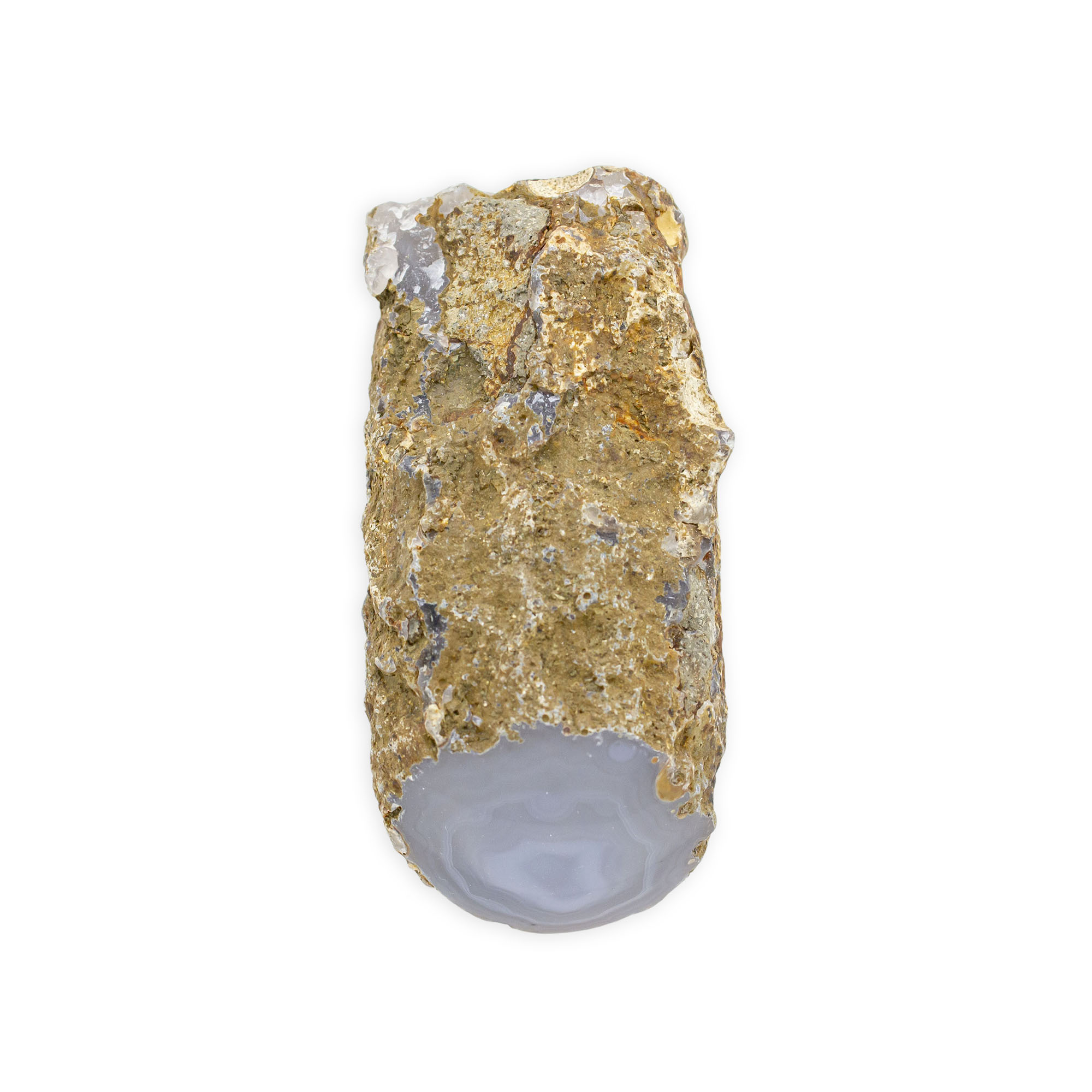 Polished Blue Chalcedony Window (Large) - Image 2