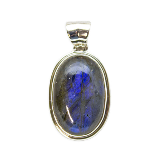 Sterling Silver Labradorite Pendant