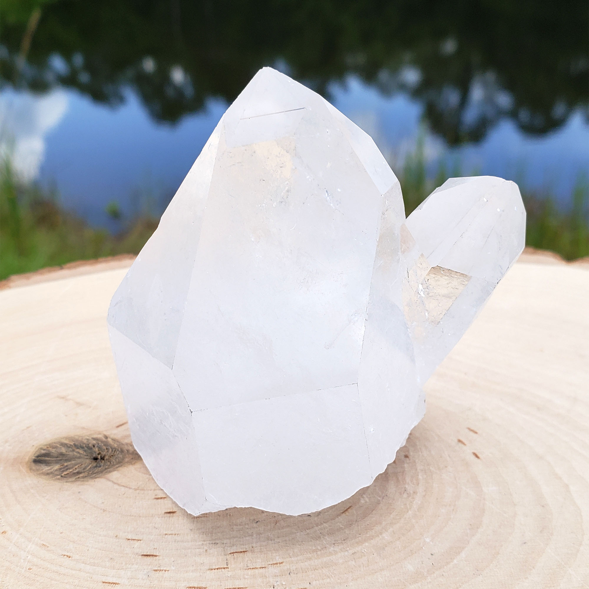 Clear Quartz Cluster - Crystal Vaults