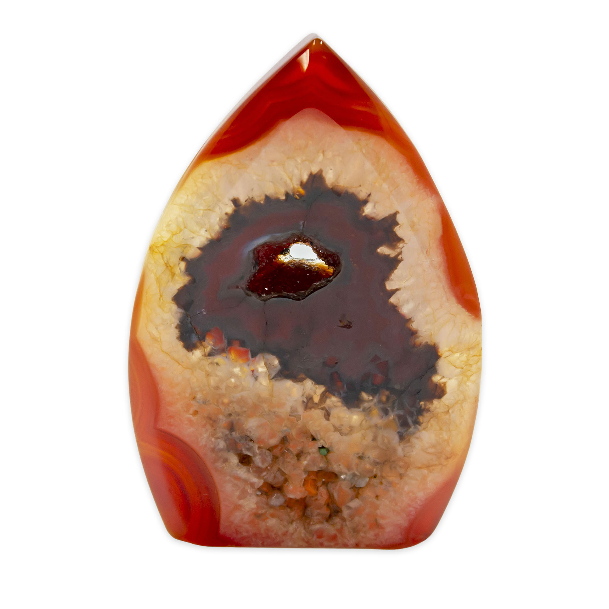 Carnelian Druzy Display Piece - Image 2