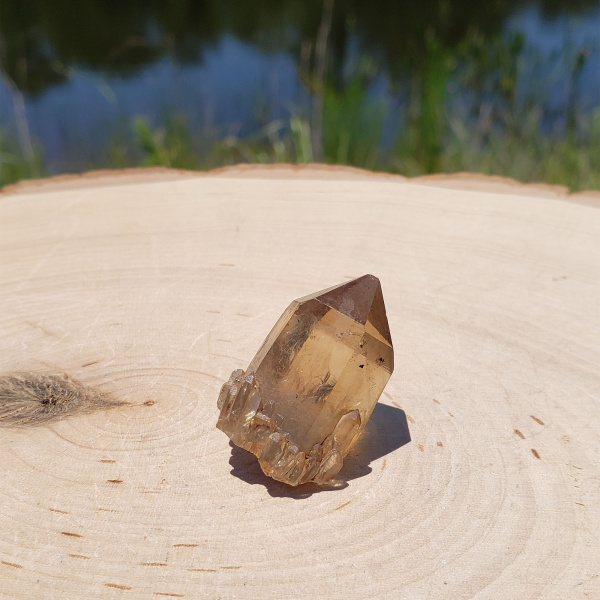 Smoky Kundalini Citrine Crystal - Image 3