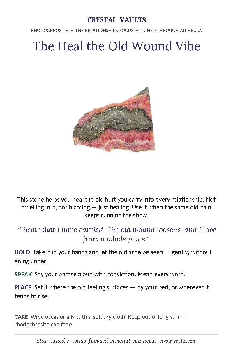Heal the Old Wound Vibe - Image 2