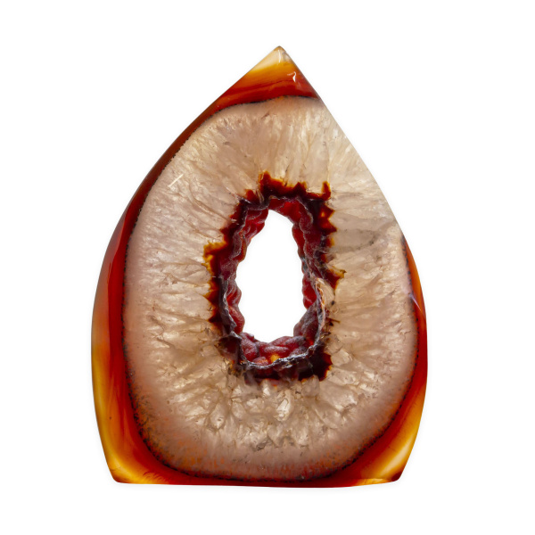 Carnelian Druzy Display Piece