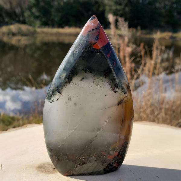 African Bloodstone Display Piece