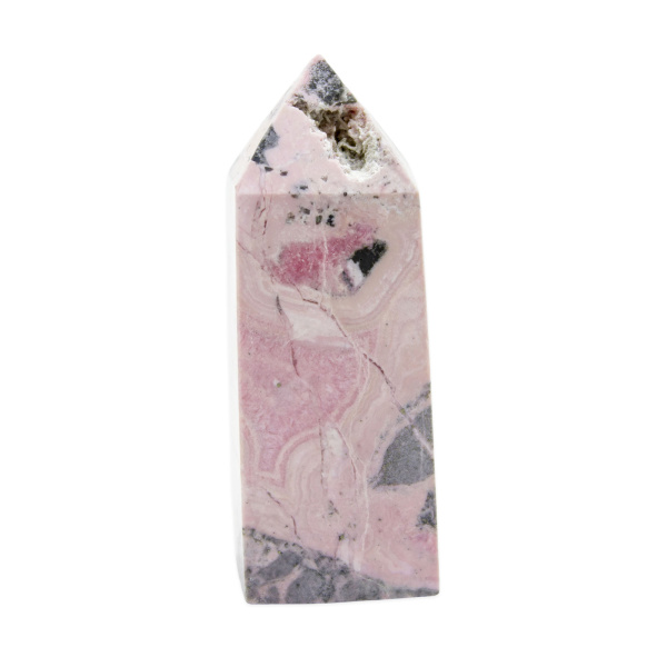 Imperfectly Perfect Rhodochrosite Point