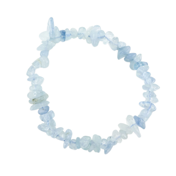 Aquamarine Chip Bracelet - Image 2