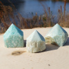 Top Polished Amazonite Point Medium