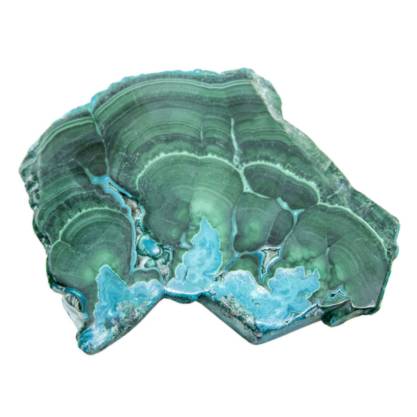 Malachite Chrysocolla Slice - Image 2