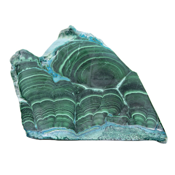 Malachite Chrysocolla Slice - Image 2