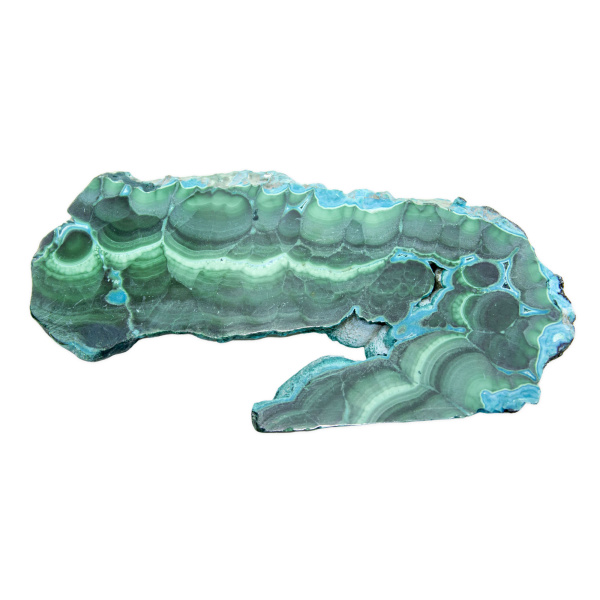 Malachite Chrysocolla Slice - Image 2