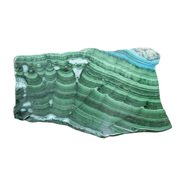 Malachite Chrysocolla Slice - Image 2