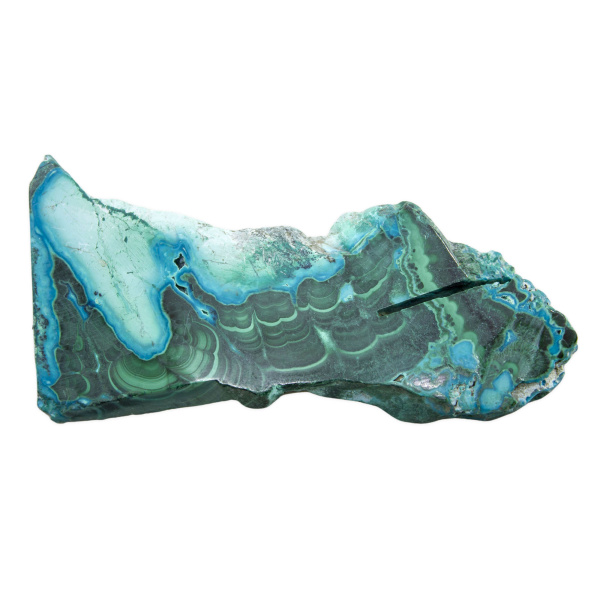Malachite Chrysocolla Slice - Image 2