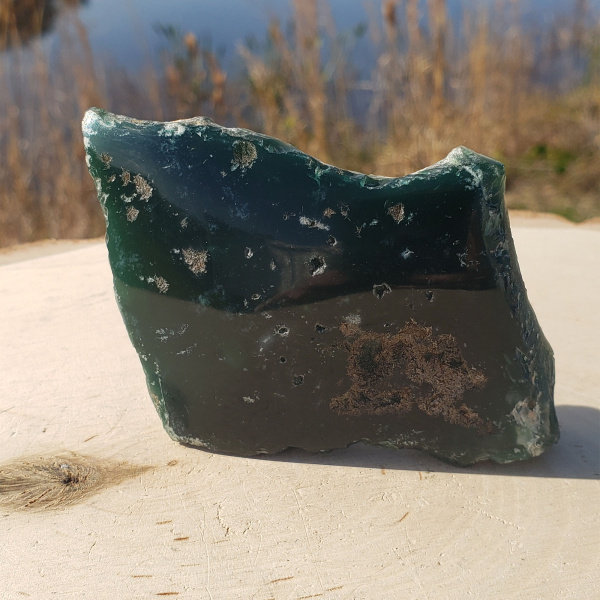 Mtorolite Chrome Chrysoprase Plate