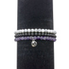 Sagittarius Zodiac Crystal Bracelet Set