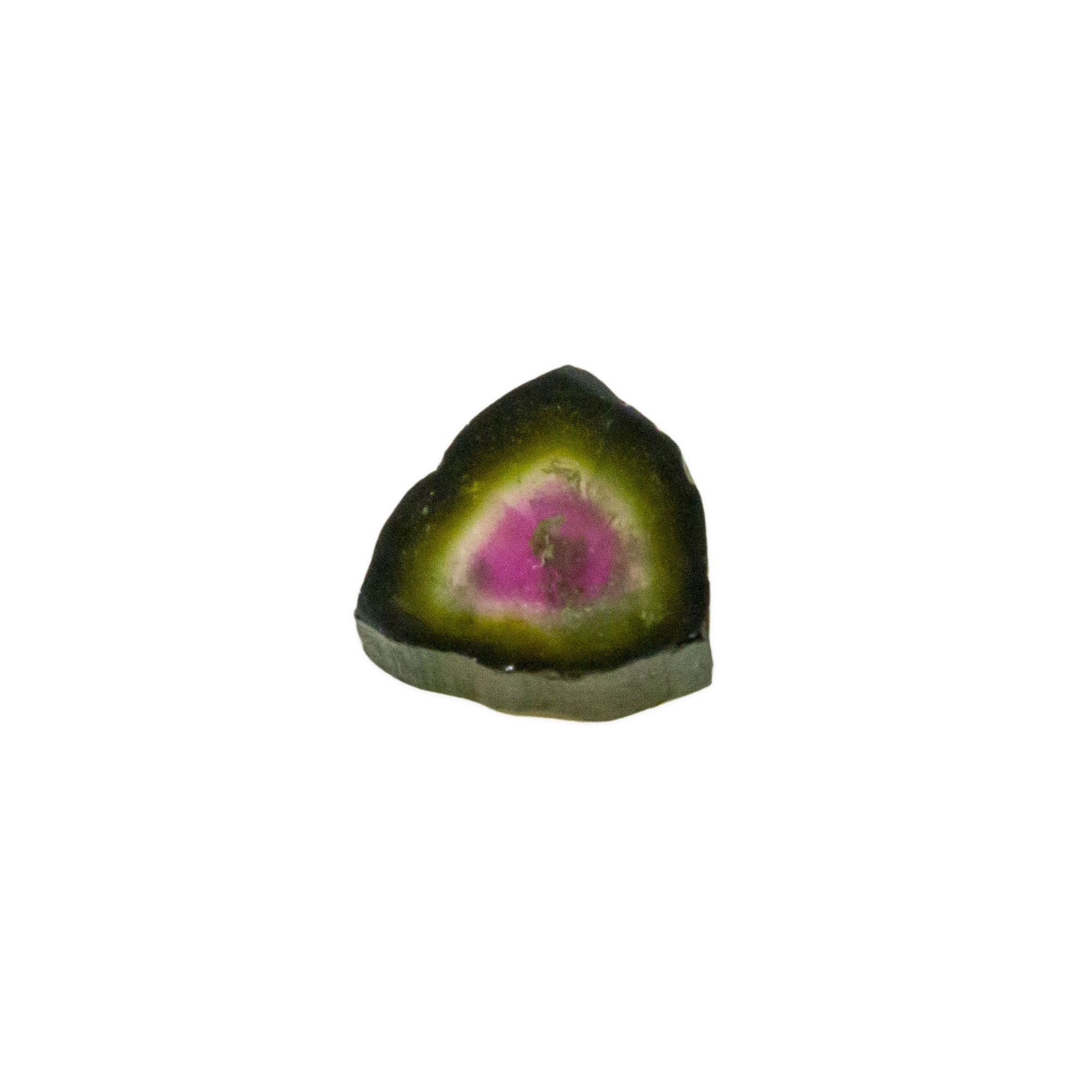Watermelon Tourmaline Slice