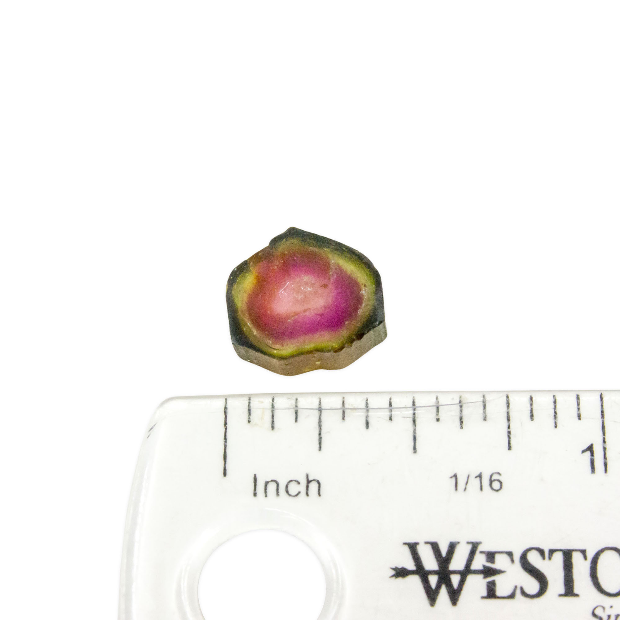 Watermelon Tourmaline Slice - Image 2