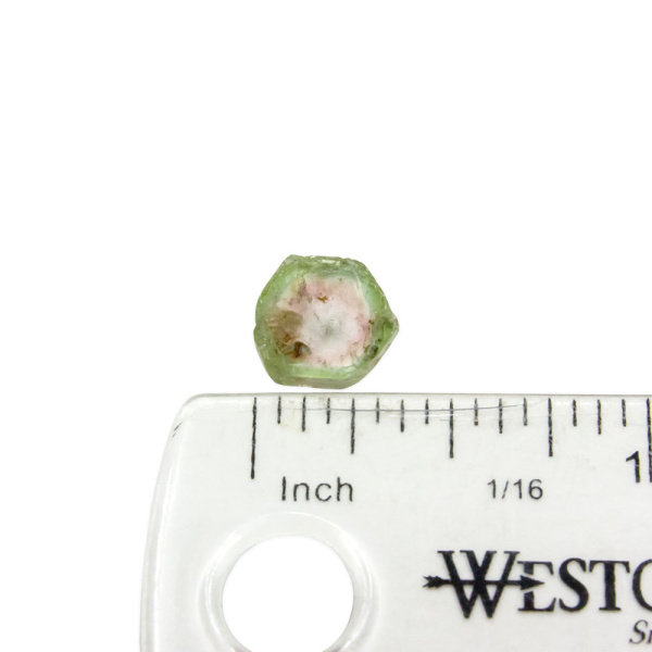 Pastel Watermelon Tourmaline Slice - Image 2
