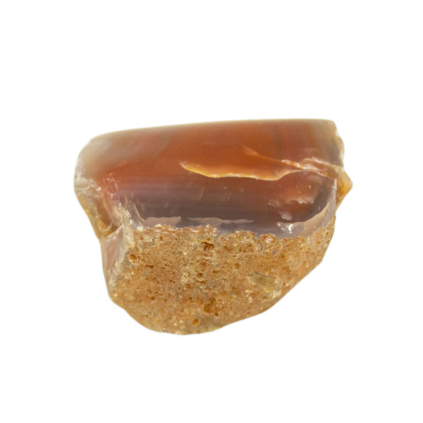 Polished Red Sashe River Agate Nodule - Image 2