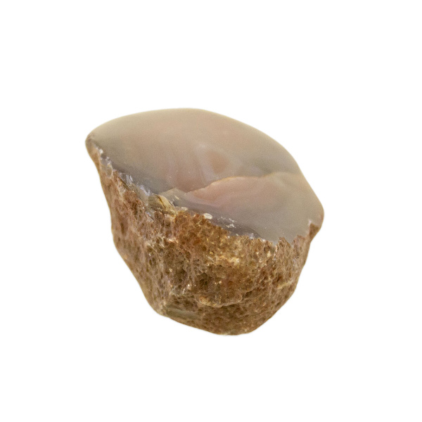 Polished Red Sashe River Agate Nodule - Image 2