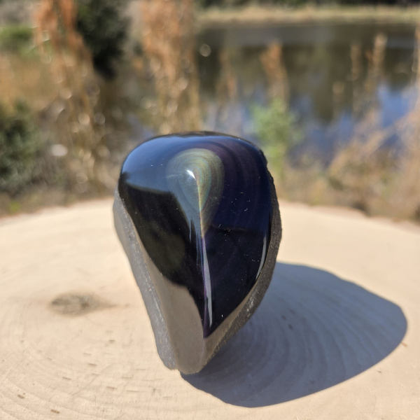 Rainbow Obsidian Top Polished Freeform - Image 3
