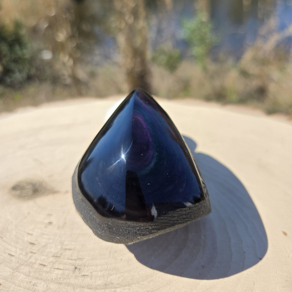 Rainbow Obsidian Top Polished Freeform - Image 3