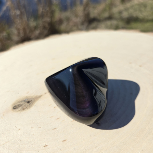 Rainbow Obsidian Heart - Image 3