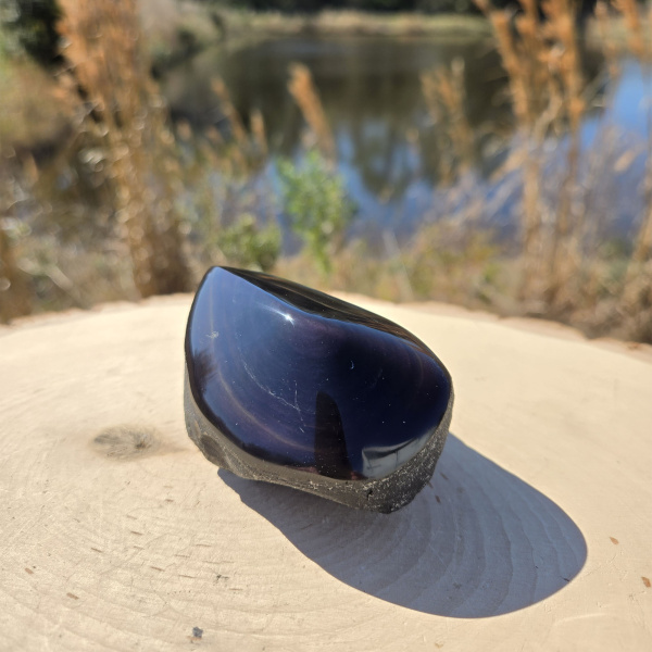 Rainbow Obsidian Top Polished Freeform - Image 3