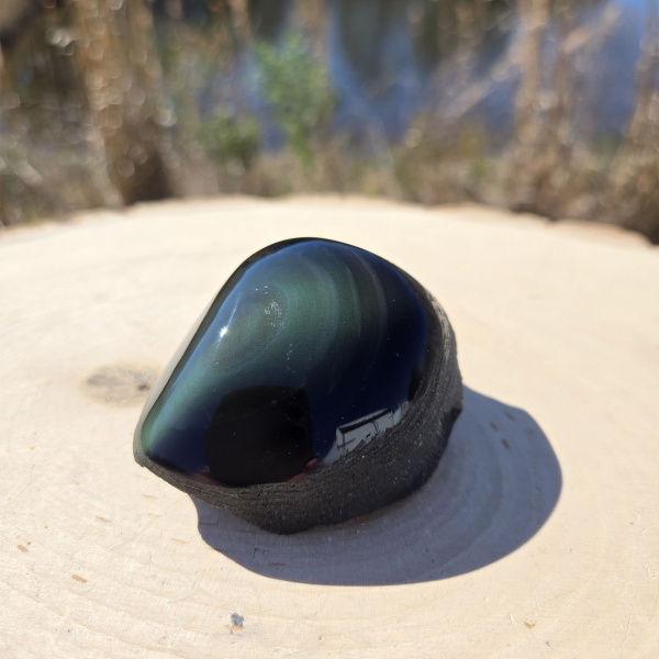 Rainbow Obsidian Top Polished Freeform - Image 3