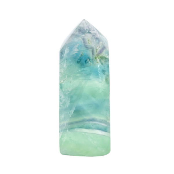 Feather Fluorite Point