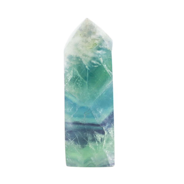 Feather Fluorite Point