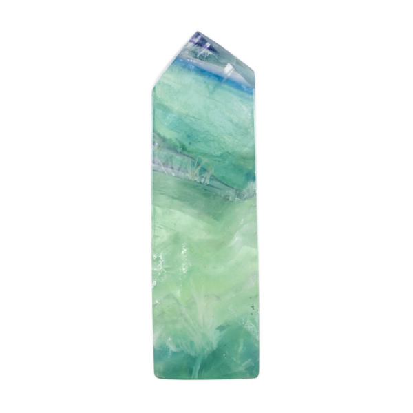 Feather Fluorite Point