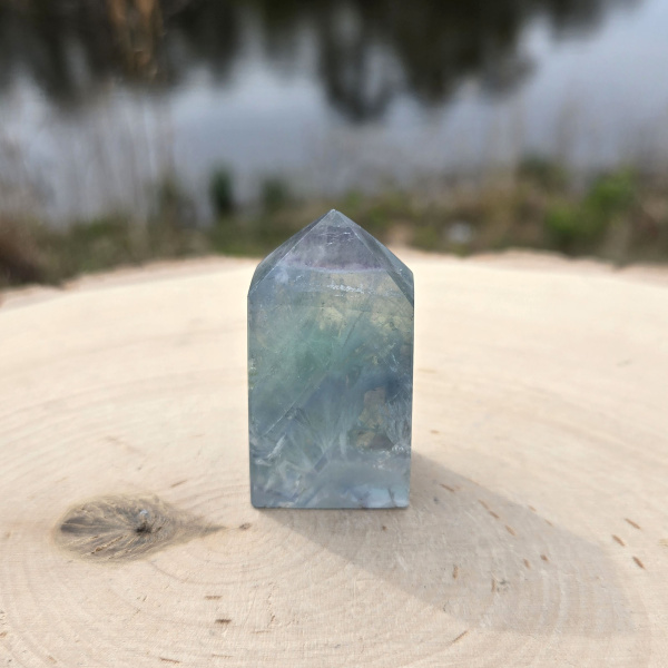 Feather Fluorite Point - Image 3