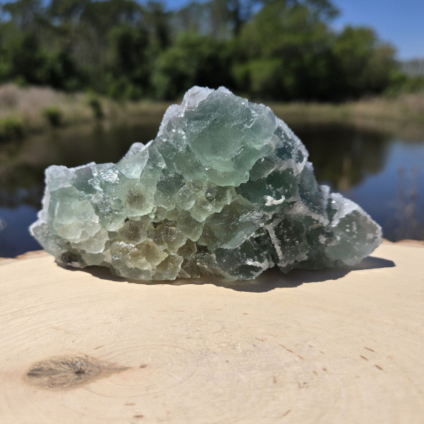 Druzy Sugar Cubic Fluorite