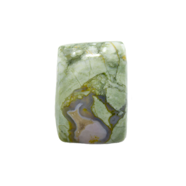 Rainforest Jasper Rectangle Cabochon