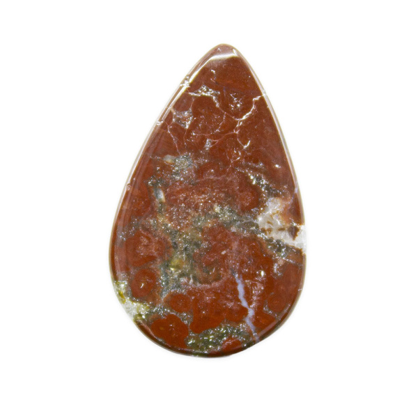Ocean Jasper Pear Cabochon - Image 2