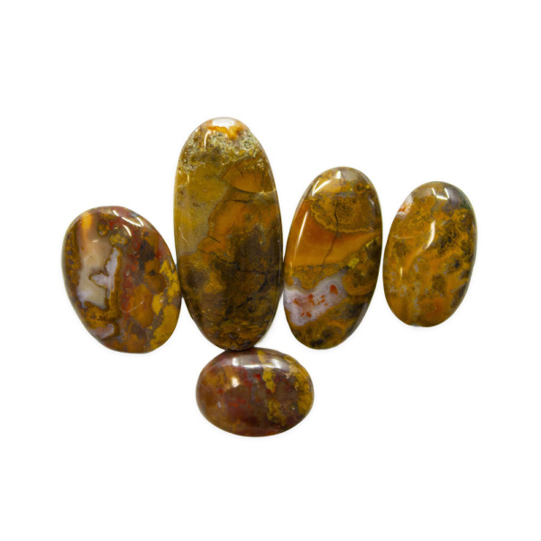 Moroccan Apple Valley Agate Cabochon Set
