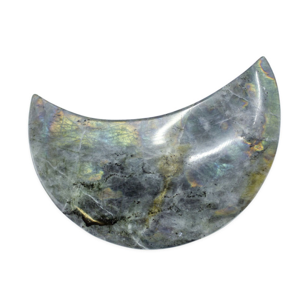 Labradorite Moon on Stand - Image 4