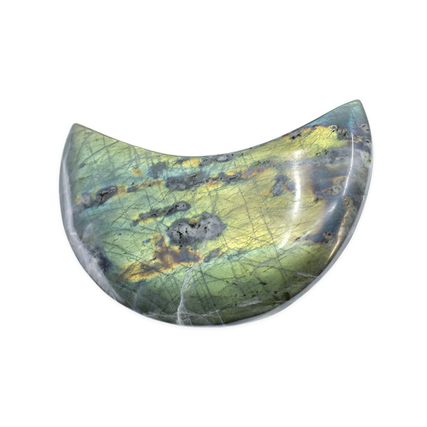Labradorite Moon on Stand - Image 2