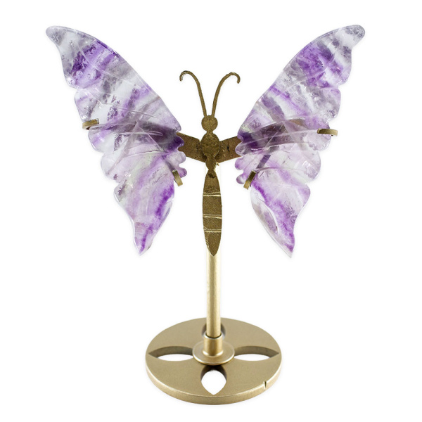 Fluorite Butterfly on Stand - Image 2