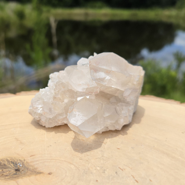 Pink  Lemurian Cluster