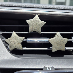 Pyrite Star Car Vent Clip