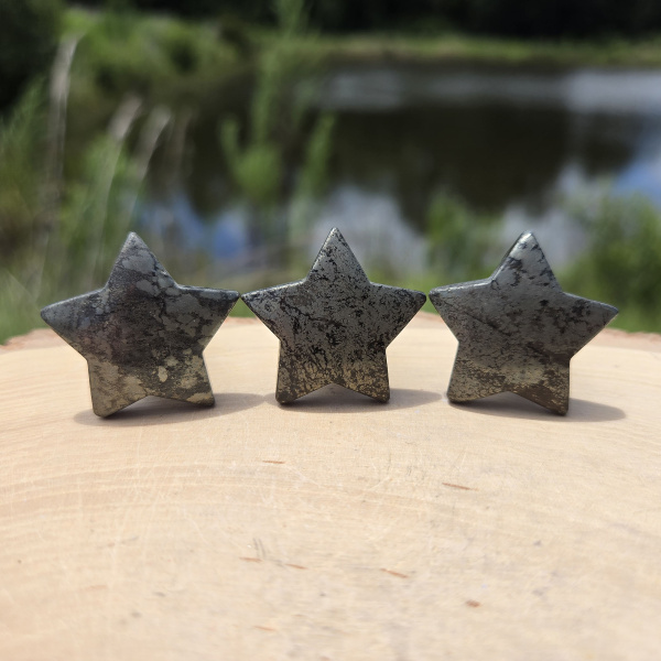 Pyrite Star Car Vent Clip - Image 2