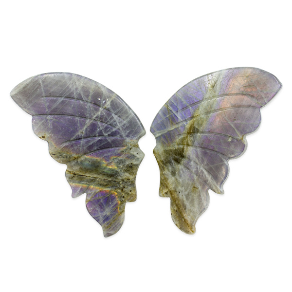Labradorite Butterfly on Stand - Image 3