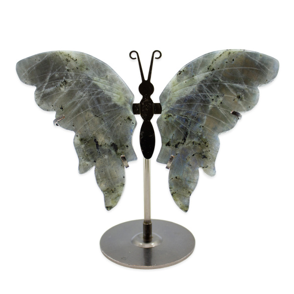 Labradorite Butterfly on Stand - Image 2